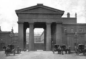The great Euston Arch - grand entrance to the original station