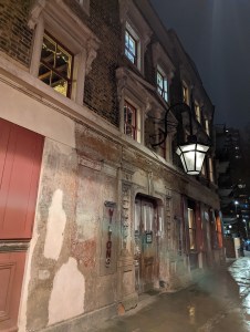 Wilton's Music Hall , Whitechapel at night